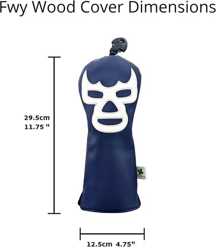 Foretra Driver Headcover - "Hecho en Mexico" Eagle - أغطية نادي غولف Aguila Funny Golf - أغلفة الجولف ذات الجودة المتميزة للرجال ملحقات الجولف الأساسية - Fit Universal for Golf Clubs in Kuwait