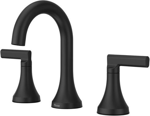 Pfister Vedra Bathroom Sink Faucet, 8-Inch Widespread, 2-Handle, 3-Hole, Spot Defense Brushed Nickel Finish, LF049VEDGS in Kuwait