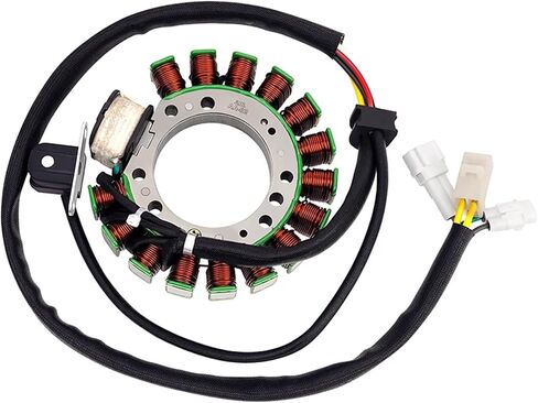 Motorcycle Generator Stator Coil Comp For YFM350X YFM350 YFM350ER YFM350U Big Bear WARRIOR 350 YFM400FW 400 in Saudi Arabia