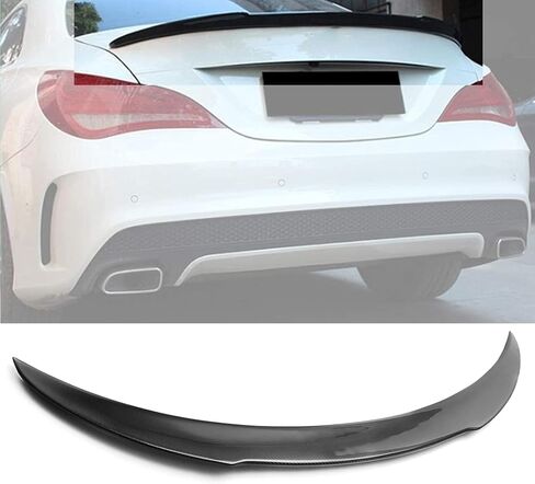 Motorfansclub المفسد الخلفي ملاءمة لـ Mercedes Benz Cla W117 CLA45 AMG CLA250 CLA 250 CLA 45 CLA180 CLA200 2013 2014 2015 2015 2017 2018 2019 Trunk Wing (Real Carbon Libor) in Saudi Arabia