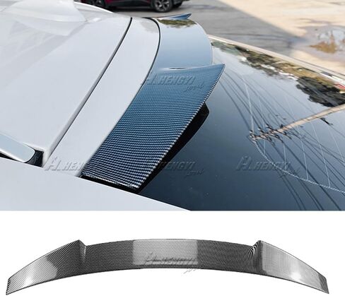 Rear Roof Spoiler for BMW X6 F16 2015-2019,ABS Material Rear Spoiler Wing Rear Trunk Lip, Glossy Black Style in Kuwait