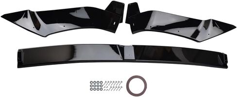 Front Bumper Lip Spoiler Fit for BMW X5 G05 M Sport 2024-2025 LCI MP Style Front Air Dam Chin Splitter Glossy Black ABS Material in Kuwait