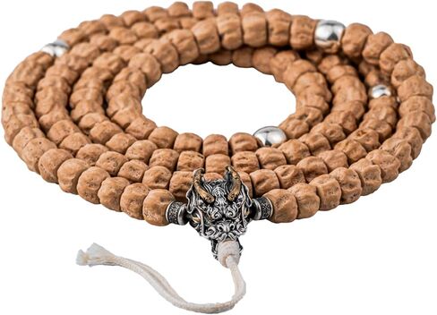 Coppertist.wu Dragon سوار ثنائي الاتجاه للخرز القابل للتكديس أساور كرة متعددة الطبقات للرجال والنساء in Saudi Arabia