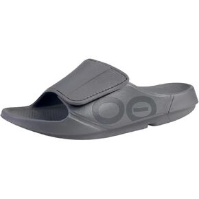OOFOS OOahh Sport Flex Recovery Sandal, Slate - Women’s Size 16, Men’s Size 14 in Kuwait