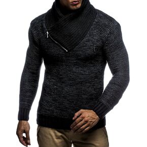 Leif Nelson Men's Knitted Pullover Pullover LN7060 in Kuwait