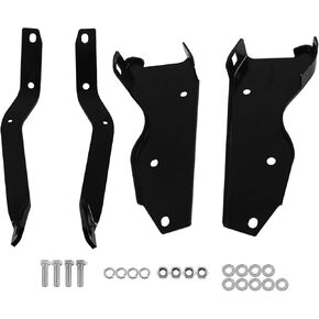labwork Rear Bumper Brackets Black Replacement for 1964-1979 F-100 F-250 4WD F-350 2WD Super Camper Special Pickup with 34 Inch Outside to Outside Rear Frame Rail Spacing in Saudi Arabia