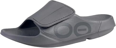 OOFOS OOahh Sport Flex Recovery Sandal, Slate - Women’s Size 16, Men’s Size 14 in Kuwait
