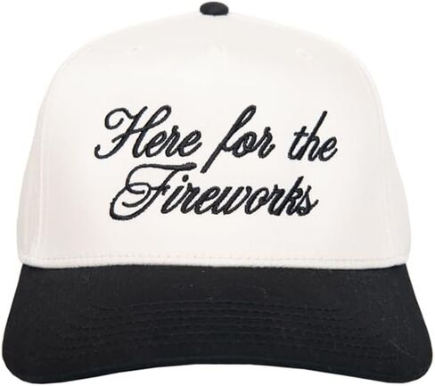 KATYDID Here for The Fireworks 4th of July Hat in Saudi Arabia