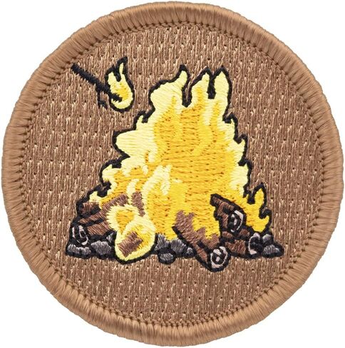 جديد! Campfire Patrol Patch - 2 "Round (Hook Hookener) in Kuwait