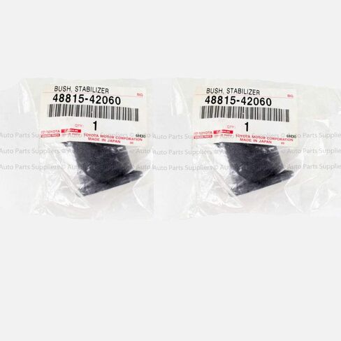 GENUINE TOYOTA RAV4 2001-2005 STABILIZER BAR BUSHING FRONT SET 2 OEM 48815-42060 in Saudi Arabia