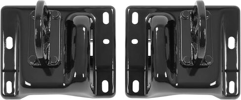 KUAFU Front Bumper Bracket Compatible with 2003-2018 Dodge Ram 2500 3500 Replace for 68196252AB, CH1067140, 68196253AB, CH1066140 Bumper Support Retainer Mounting Braces W/Tow Hook Powder Coated Pair in Saudi Arabia