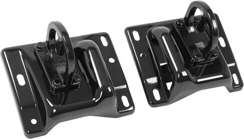 KUAFU Front Bumper Bracket Compatible with 2003-2018 Dodge Ram 2500 3500 Replace for 68196252AB, CH1067140, 68196253AB, CH1066140 Bumper Support Retainer Mounting Braces W/Tow Hook Powder Coated Pair in Saudi Arabia
