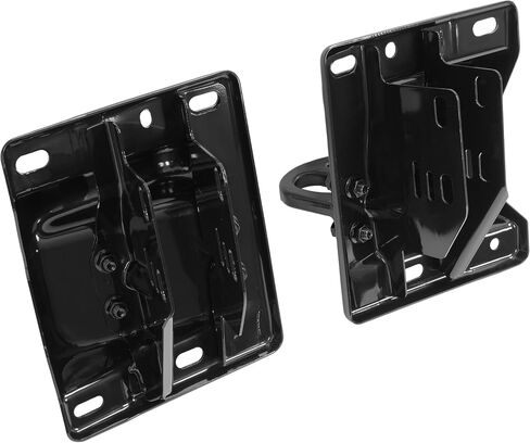 KUAFU Front Bumper Bracket Compatible with 2003-2018 Dodge Ram 2500 3500 Replace for 68196252AB, CH1067140, 68196253AB, CH1066140 Bumper Support Retainer Mounting Braces W/Tow Hook Powder Coated Pair in Saudi Arabia