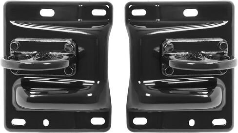 KUAFU Front Bumper Bracket Compatible with 2003-2018 Dodge Ram 2500 3500 Replace for 68196252AB, CH1067140, 68196253AB, CH1066140 Bumper Support Retainer Mounting Braces W/Tow Hook Powder Coated Pair in Saudi Arabia