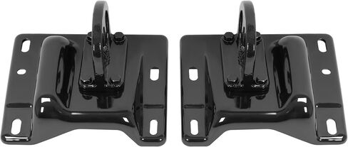 KUAFU Front Bumper Bracket Compatible with 2003-2018 Dodge Ram 2500 3500 Replace for 68196252AB, CH1067140, 68196253AB, CH1066140 Bumper Support Retainer Mounting Braces W/Tow Hook Powder Coated Pair in Saudi Arabia