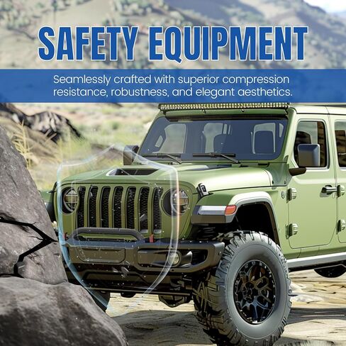 KUAFU Front Bumper Compatible with 2018-2025 Jeep Wrangler JL Rubicon 2020-2025 Jeep Gladiator 10th Anniversary Style 2DR 4DR Models W/PDC Sensor Hole Steel Black Powder Coated in Saudi Arabia