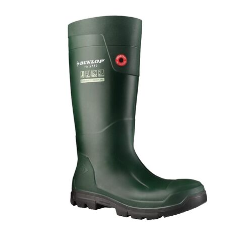 DUNLOP Protective Footwear, Purofort FieldPRO full safety (green/black), EG62E33.42, Size 9 US in Saudi Arabia
