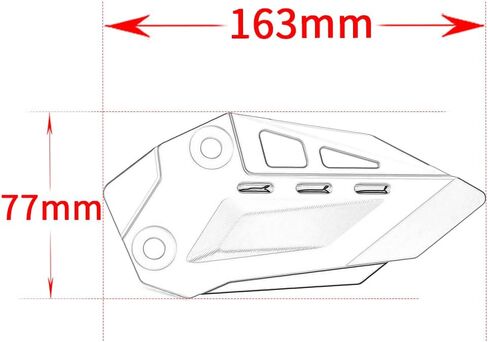 واقي مسند قدم الدراجات النارية متوفرة مع Kawasaki Ninja zx4r zx4rr 2023 2024 2025 | مجموعة أطباق الكعب الخلفي ZX-4R ZX-4RR ZX400 (Black-2) in Saudi Arabia