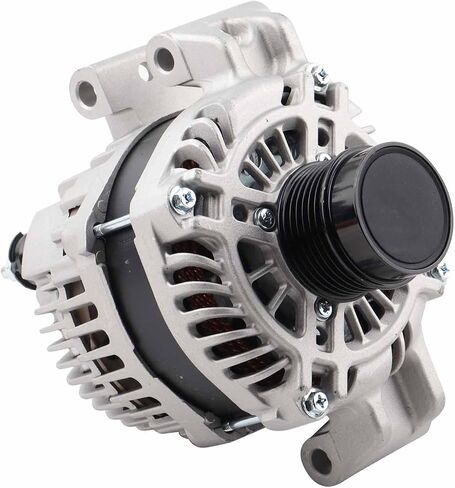 56029624AB Alternator 12V 160AMP 1-Groove Clutch Pulley Alternator Compatible With 2014-2022 Jeep Cherokee Compass Renegade,2015-2017 Chrysler 200,2015-2022 Ram ProMaster L4 2.4L 56029624AA in Saudi Arabia