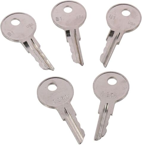 BYOBYO 10 PCS C250 مفاتيح الإشعال ، 170151-001 089216-001 مفاتيح تقييمات السيارات بديلة أجزاء ل Crown Forklift ، للموجة ، من أجل walkie in Saudi Arabia