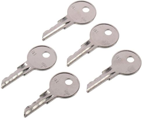 BYOBYO 10 PCS C250 مفاتيح الإشعال ، 170151-001 089216-001 مفاتيح تقييمات السيارات بديلة أجزاء ل Crown Forklift ، للموجة ، من أجل walkie in Saudi Arabia