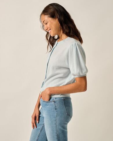 Johnnie-O للسيدات Lizzie Puff Cardigan Cardigan in Kuwait