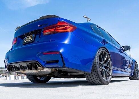 ijdmtoy oe-spec Black-Out Dark Smoked Lens Beacper Replacements متوافقة مع BMW F80 M3 ، F82/F83 M4 in Saudi Arabia