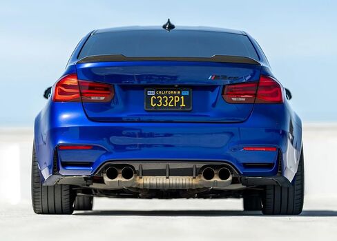 ijdmtoy oe-spec Black-Out Dark Smoked Lens Beacper Replacements متوافقة مع BMW F80 M3 ، F82/F83 M4 in Saudi Arabia