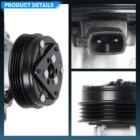 TadaMark A/C Air Conditioner Compressor with Clutch Fit for Subaru for Legacy 2.5L 2005-2009, for Outback 2.5L 2005-2009, for Legacy 2.0L 2008-2009 for CO-11036C,10361570, 1011036 in Saudi Arabia