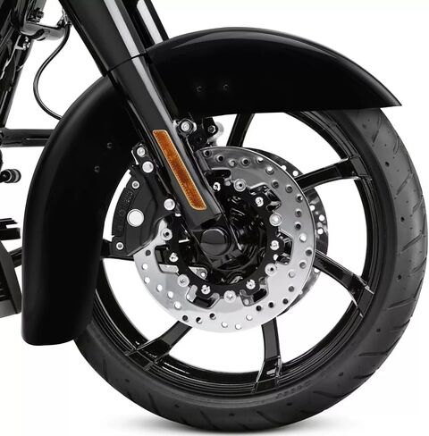Fit For Vivid Black Front Fender Harley Touring Electra Glide Road Glide Street Glide Road King Tri Glide Tour Glide 1989-2013 (fit for 1989-2013) in Saudi Arabia