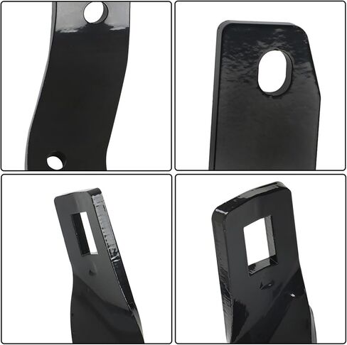 labwork Rear Bumper Brackets Black Replacement for 1964-1979 F-100 F-250 4WD F-350 2WD Super Camper Special Pickup with 34 Inch Outside to Outside Rear Frame Rail Spacing in Saudi Arabia