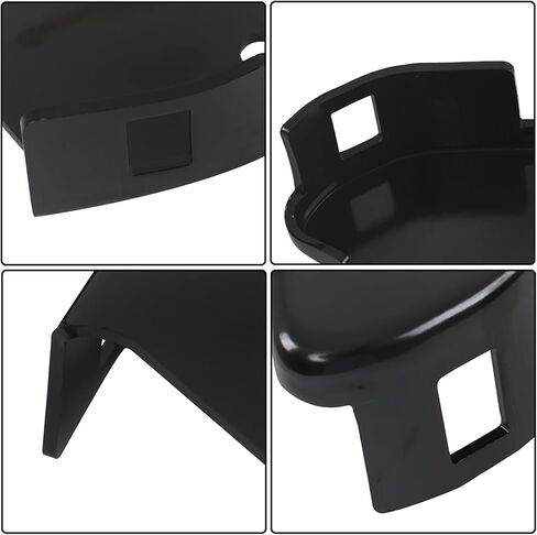 labwork Rear Bumper Brackets Black Replacement for 1964-1979 F-100 F-250 4WD F-350 2WD Super Camper Special Pickup with 34 Inch Outside to Outside Rear Frame Rail Spacing in Saudi Arabia