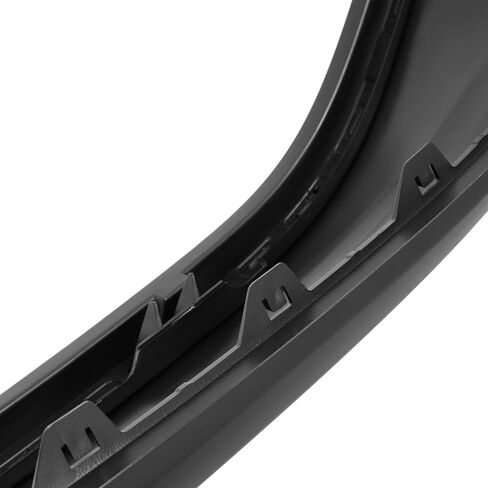 KUAFU Left Front Bumper Filler Panel Compatible with 2019-2024 Ram 1500 Driver Side Upper Bumper End Face Bar Matted Black Plastic Replacement For 68403911AE CH1016103 in Saudi Arabia