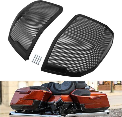 XMT-MOTO 6x9" Saddlebag Lid Speaker Grill Fit For Harley 2023-later FLHXSE,FLTRXSE, 2024-later FLHX,FLTRX,FLTRXSTSE,2025-later in Saudi Arabia