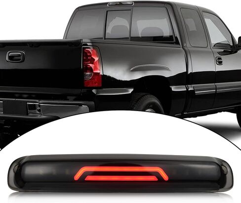 High Mount Stop Lights LED Third Brake Light Assemblies Compatible with Chevy Silverado GMC Sierra 1500 2500 3500 Truck 1999-2006 LED Cargo Light Accessories in Kuwait