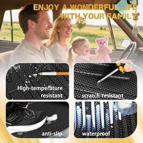 Pleoos® Floor Mats for Toyota 4Runner 2013-2024(Only for 5 Seat) | TPE Custom Fit Floor Liners Set | Non-Slip Waterproof | Automotive Accessories with Raised Edges |Front & 2nd Row Full Set Car Liners in Saudi Arabia