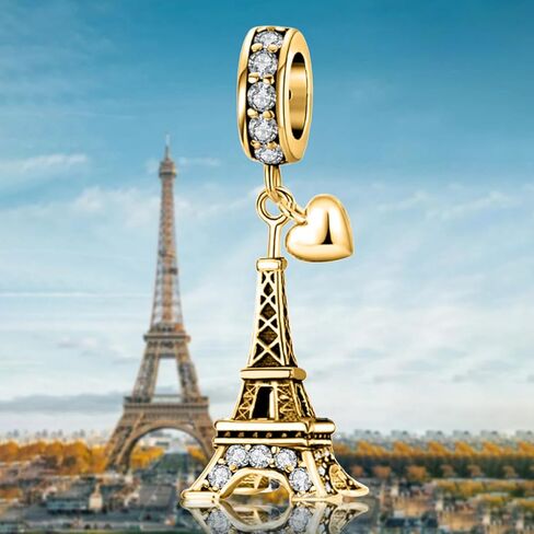 سحر سلسلة القلب الذهبي MadeOne لسحر سحر سحر الفضة للأساور والقلائد ، والهدايا للنساء in Kuwait