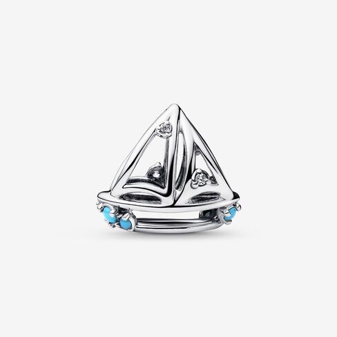 Sparkling Sea Dangle Charm Fit Women Bracelet Necklaces Fashion Gifts 925 Sterling Silver DIY Jewelry in Saudi Arabia