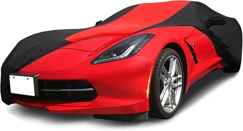 تغطية سيارة ناعمة مخصصة ل C7 Corvette 2014-2019 إكسسوارات للسيارات الداخلية للسيارات تحت الأرض والحماية من غبار التخزين (Stingray ، Grand Sport ، Z06 ، ZR1) in Kuwait