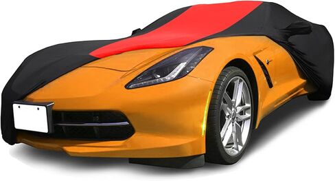 تغطية سيارة ناعمة مخصصة ل C7 Corvette 2014-2019 إكسسوارات للسيارات الداخلية للسيارات تحت الأرض والحماية من غبار التخزين (Stingray ، Grand Sport ، Z06 ، ZR1) in Kuwait