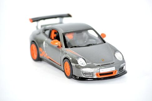 KiNSMART Porsche 911 GT3 RS Grey 1:36 Scale 5" Die Cast Model Toy Super Sports Car in Saudi Arabia
