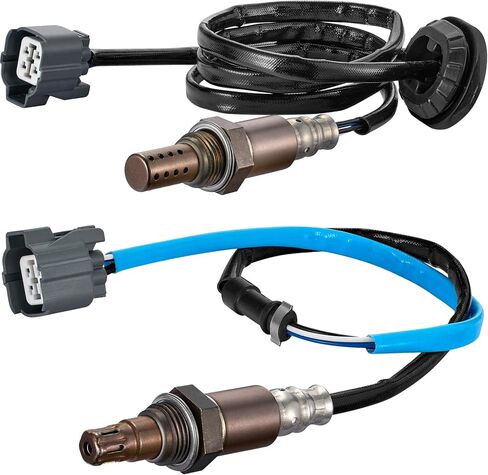 مستشعر Bdfhyk O2 Oxygen في اتجاه المصب 234-9040 234-4797 ، متوافق مع Honda Accord 2.4L L4 2003-2007 ، 36531RAA01 2344363 استبدال 2pcs in Saudi Arabia