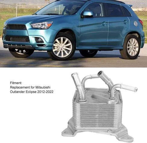 Transmission Oil Cooler,Aluminum Alloy 2920A400 Replacement for Mitsubishi Outlander Eclipse 2012‑2022 in Saudi Arabia