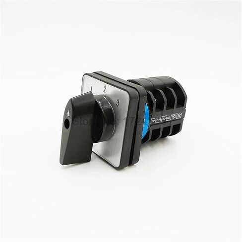 Electric 3Position 12Terminals Rotary Cam Changeover Switch 500V 10A LW8-10A in Saudi Arabia