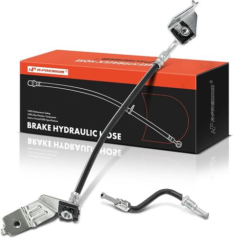 A-Premium Rear Driver Side Brake Hydraulic Hose Compatible with Select Hyundai, Kia Models - Accent 2018-2022, Rio 2018-2023 - Replace# 58737H8000 in Saudi Arabia