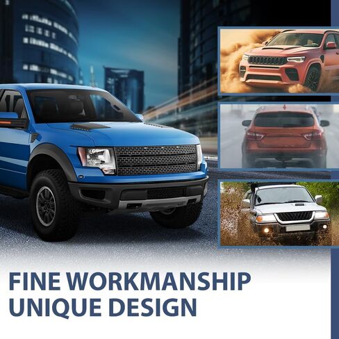 شبكة البليت السفلى مصببة إدراج أسود متوافق مع Ford F150 SVT Raptor 2010-2014 FO1036159 ، AL3Z17B968AA in Saudi Arabia