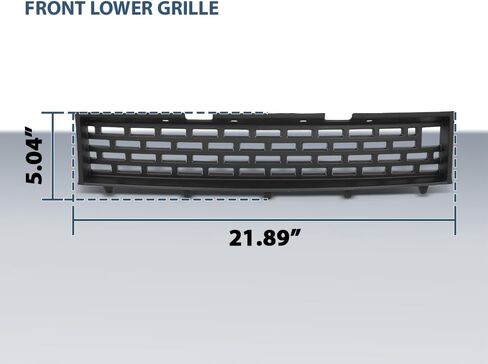 شبكة البليت السفلى مصببة إدراج أسود متوافق مع Ford F150 SVT Raptor 2010-2014 FO1036159 ، AL3Z17B968AA in Saudi Arabia
