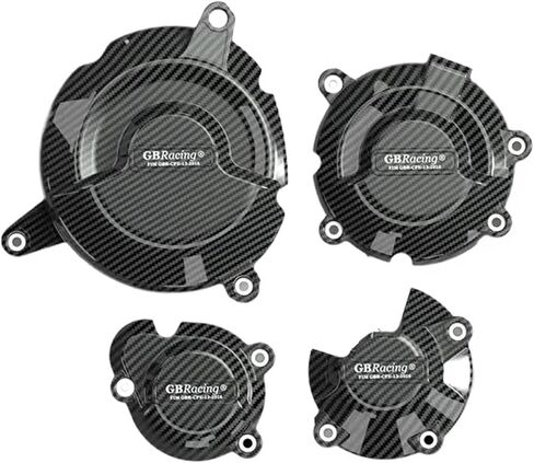 تغطية دائمة محرك الدراجات النارية لـ Suzuki GSX-S950 GSXS1000 GT GSX-S1000 F 2015-2023 محرك محرك دراجة نارية محرك حماية محرك حماية محرك (ألياف الكربون) in Kuwait