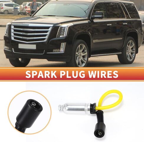 Acropix Car Spark Coll Coil Coil Coil Coil Coil Coil Tharness Cable Fit for Cadillac Escalade 8 Cyl 5.3L 8 Cyl 6.0L 2002-2006 No.12192133 - Pack of 8 in Saudi Arabia