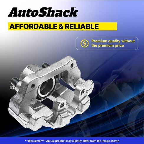 AutoShack Rear Left Brake Caliper Assembly with Bracket Replacement for 2006-2012 Ford Fusion 2006-2013 Mazda 6 2006 Lincoln Zephyr 2007-2012 MKZ 2006-2011 Mercury Milan FWD Driver Side BC2996 in Saudi Arabia